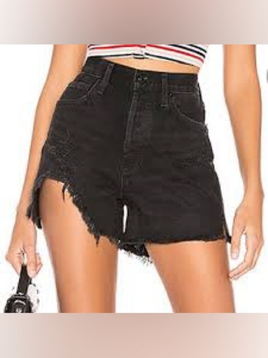 Agolde Pants - Agolde Dee High Rise Denim shorts
